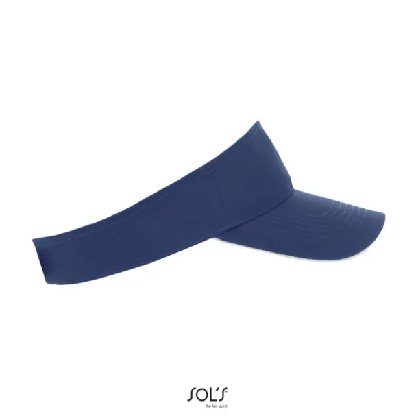  SOL'S ACE unisex šilt vizir - 150 g/m² - SOL'S French Navy Bijela