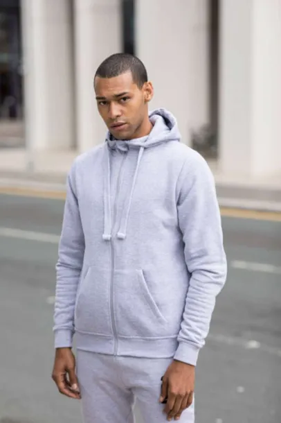  Hoodie od težeg materijala - Just Hoods Heather Grey