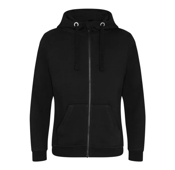  Hoodie od težeg materijala - Just Hoods Crna