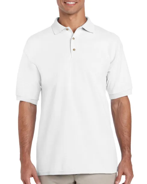  ULTRA COTTON™ ADULT PIQUE POLO SHIRT - Gildan White