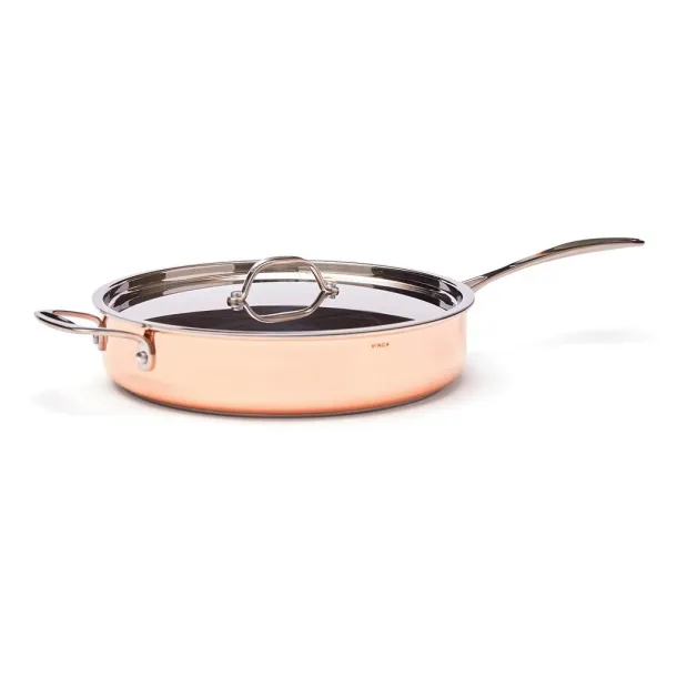  VINGA Baron copper sauté pan - Vinga Brown 