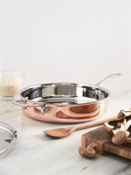  VINGA Baron copper sauté pan - Vinga Brown 