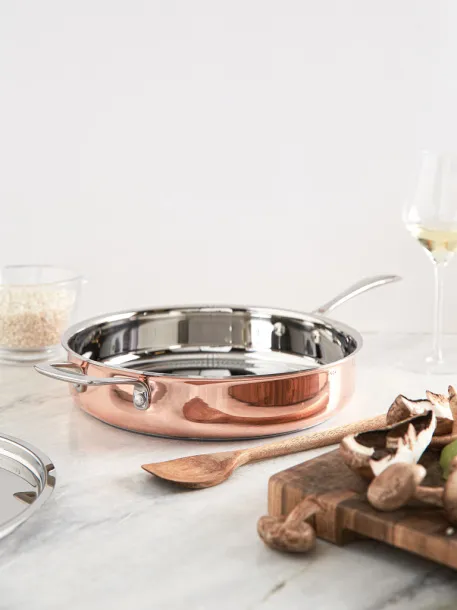  VINGA Baron copper sauté pan - Vinga Brown 