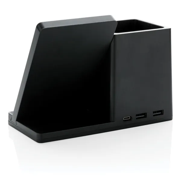  Ontario 5W wireless charger with pen holder Black