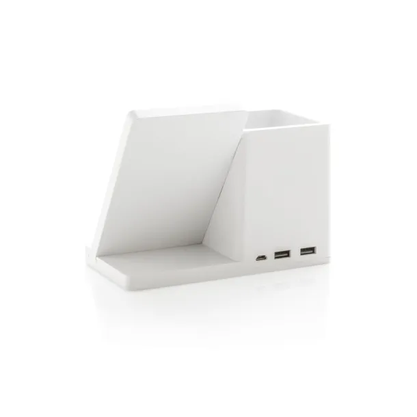  Ontario 5W wireless charger with pen holder White