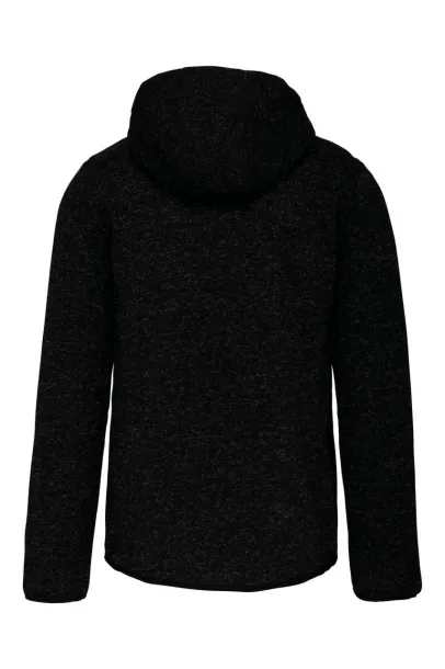  Ženska hoodica s patentom, 345 g/m2 - Proact Dark Grey Melange