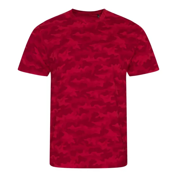  CAMO T - 160 g/m² - Just Ts Red Camo #8D1913