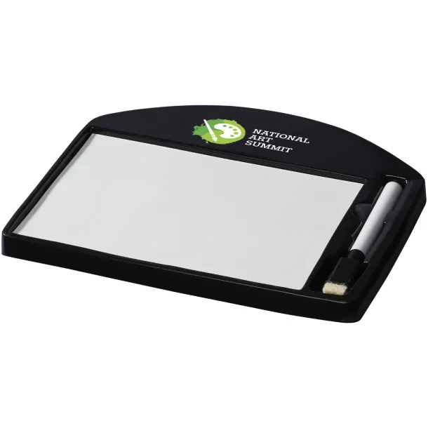 Sketchi dry erase message board - Bullet Solid black