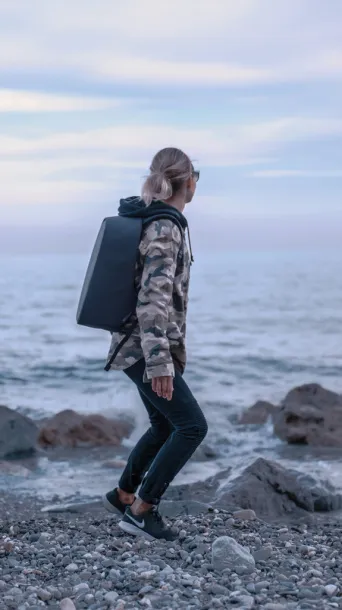  Bobby Hero Regular, ruksak sa zaštitom protiv krađe - XD Design anthracite Antracit