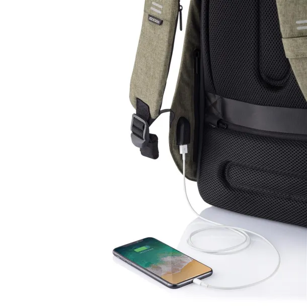  Bobby Hero Regular, ruksak sa zaštitom protiv krađe, 15,6" - XD Design Zelena Crna