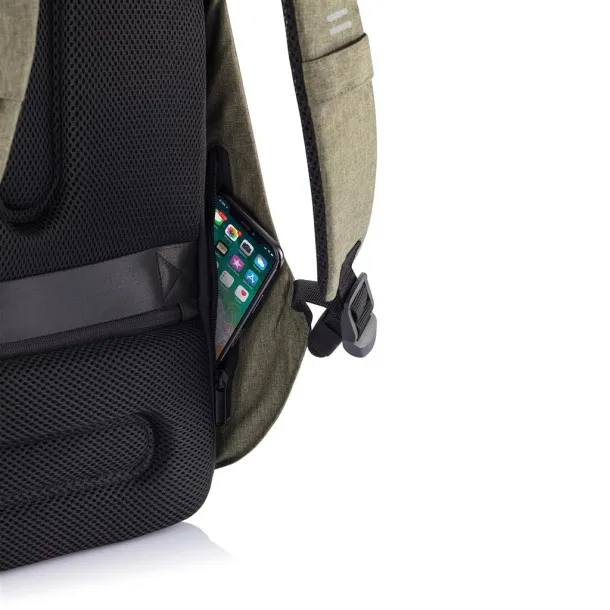  Bobby Hero Regular, ruksak sa zaštitom protiv krađe, 15,6" - XD Design Zelena Crna