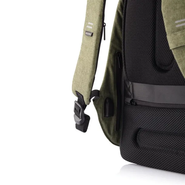  Bobby Hero Regular, ruksak sa zaštitom protiv krađe, 15,6" - XD Design Zelena Crna