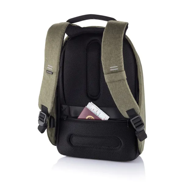  Bobby Hero Regular, ruksak sa zaštitom protiv krađe, 15,6" - XD Design Zelena Crna