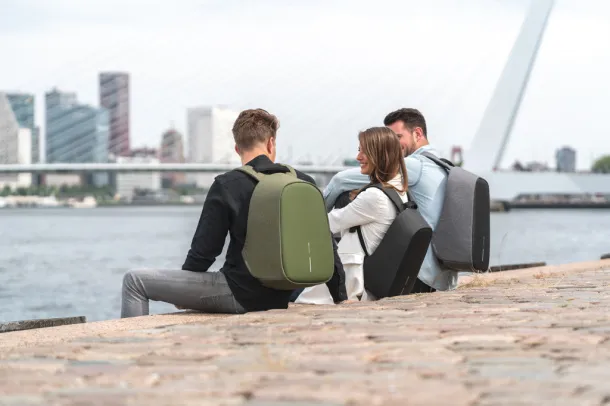  Bobby Hero Regular, ruksak sa zaštitom protiv krađe, 15,6" - XD Design Zelena Crna