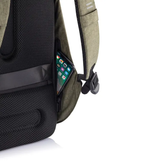  Bobby Hero Regular, ruksak sa zaštitom protiv krađe, 15,6" - XD Design Zelena Crna