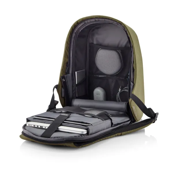  Bobby Hero Regular, ruksak sa zaštitom protiv krađe, 15,6" - XD Design Zelena Crna