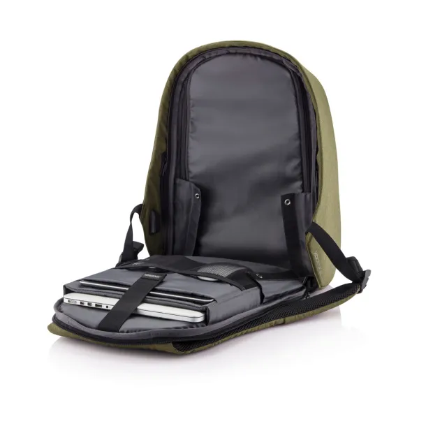  Bobby Hero Regular, ruksak sa zaštitom protiv krađe, 15,6" - XD Design Zelena Crna