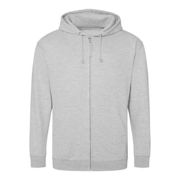  Trenirka s patentom, 280 g/m2 - Just Hoods Heather Grey