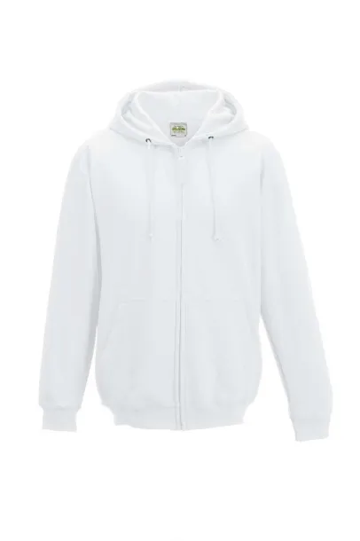  Trenirka s patentom, 280 g/m2 - Just Hoods Bijela