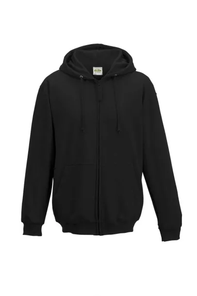  Trenirka s patentom, 280 g/m2 - Just Hoods Crna