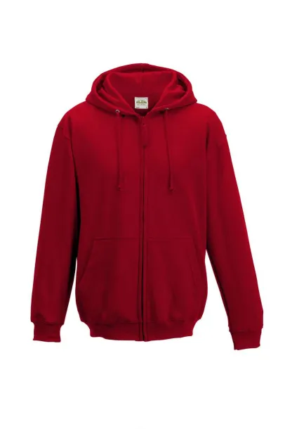  Trenirka s patentom, 280 g/m2 - Just Hoods Crvena