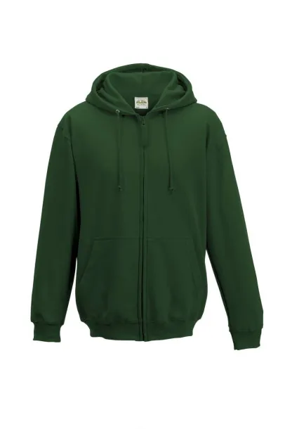 Trenirka s patentom, 280 g/m2 - Just Hoods Zelena