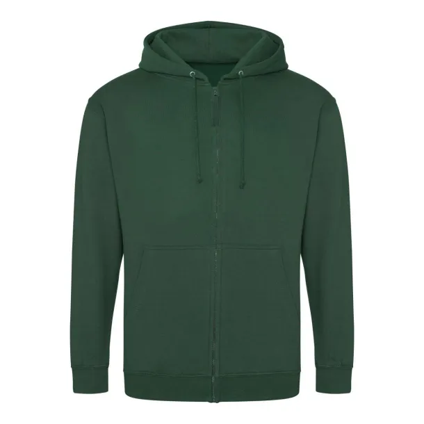  Trenirka s patentom, 280 g/m2 - Just Hoods Šumski zelena