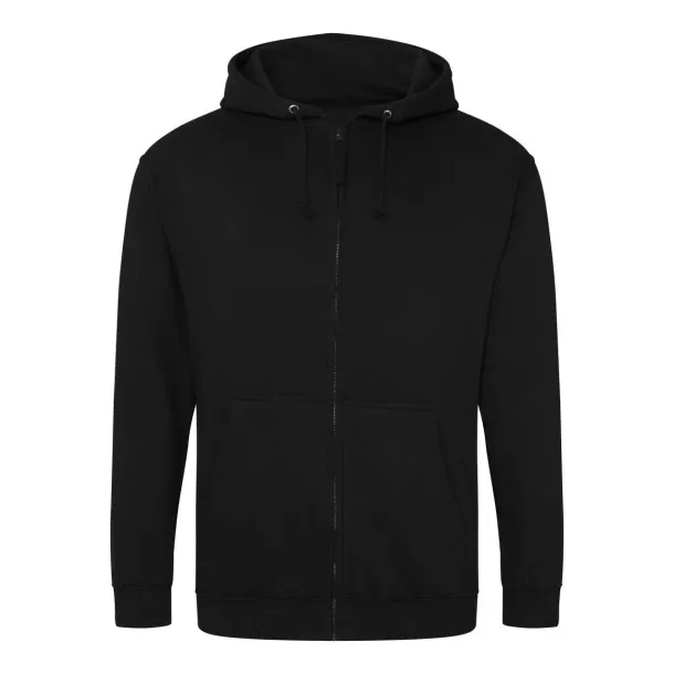  Trenirka s patentom, 280 g/m2 - Just Hoods Crna