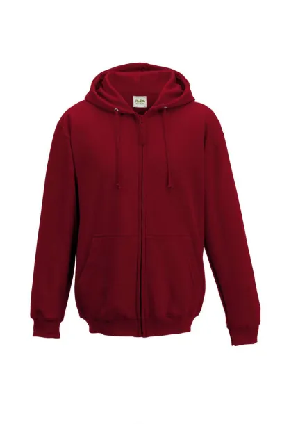  Trenirka s patentom, 280 g/m2 - Just Hoods Red Hot Chilli