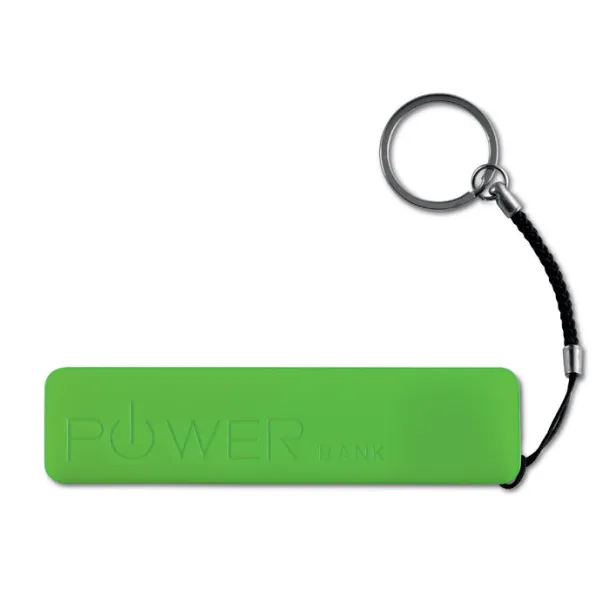 POWER MATE tanka prijenosna baterija, 2 200 mAh Limeta