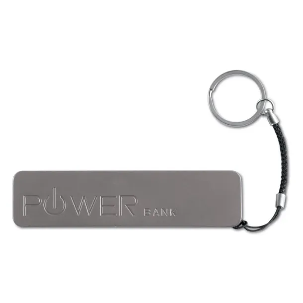 POWER MATE tanka prijenosna baterija, 2 200 mAh Siva