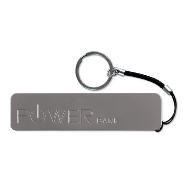 POWER MATE tanka prijenosna baterija, 2 200 mAh Siva