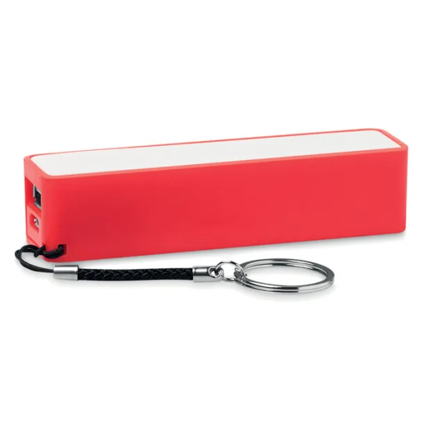 POWER MATE tanka prijenosna baterija, 2 200 mAh Crvena