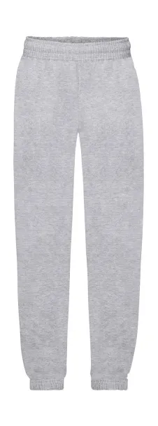  Kids Classic Elasticated Cuff Jog Pants - Fruit of the Loom Heather Grey