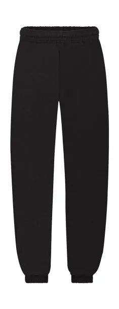  Kids Classic Elasticated Cuff Jog Pants - Fruit of the Loom Black