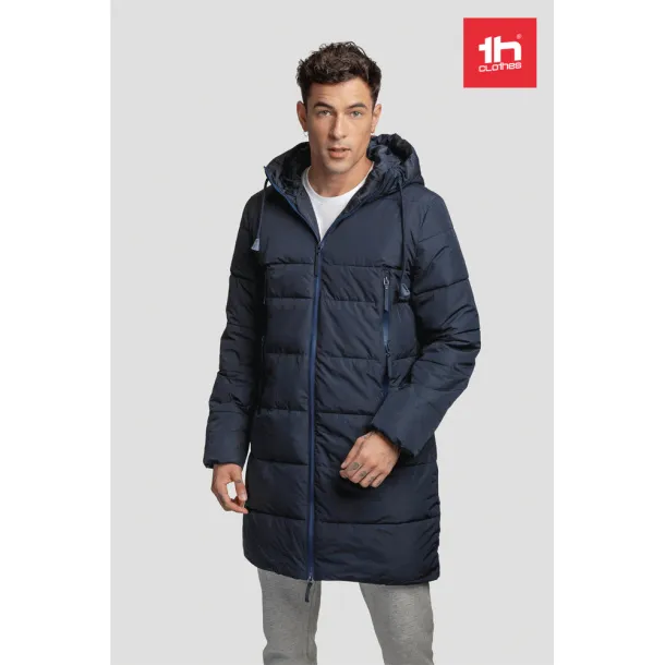 BRUSSELS Padded unisex parka Navy Blue