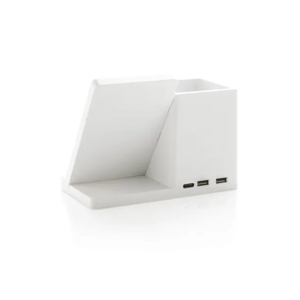  Ontario FSC® & RCS recycled plastic 10W wireless - XD Xclusive White 