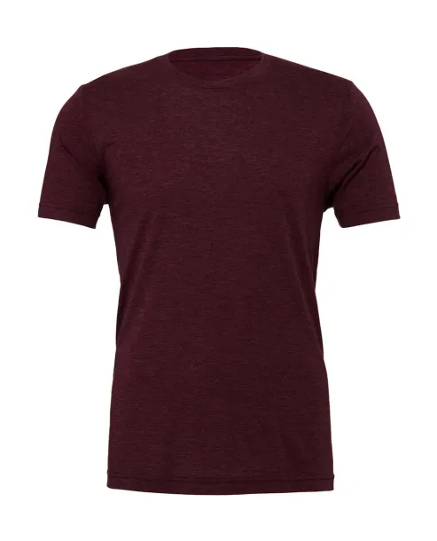  Unisex Triblend Short Sleeve Tee - Bella+Canvas Maroon Triblend