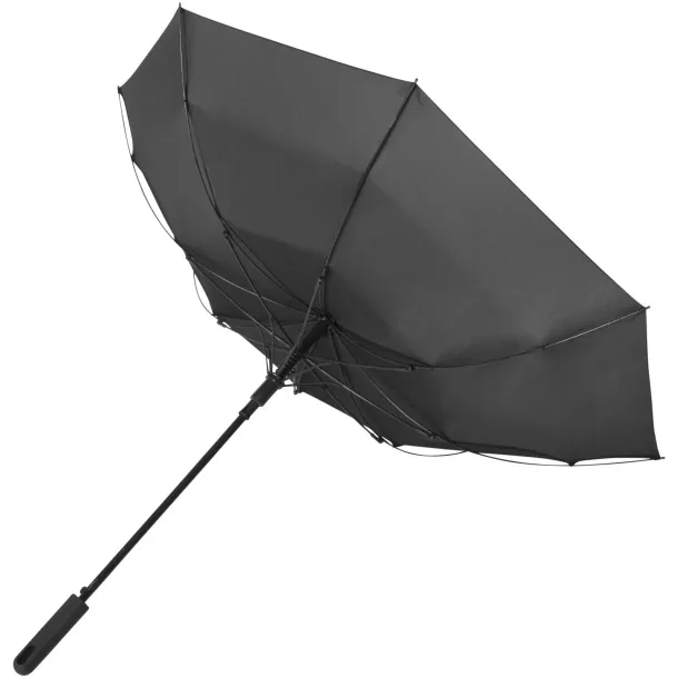 Noon 23" auto open windproof umbrella - Marksman Solid black