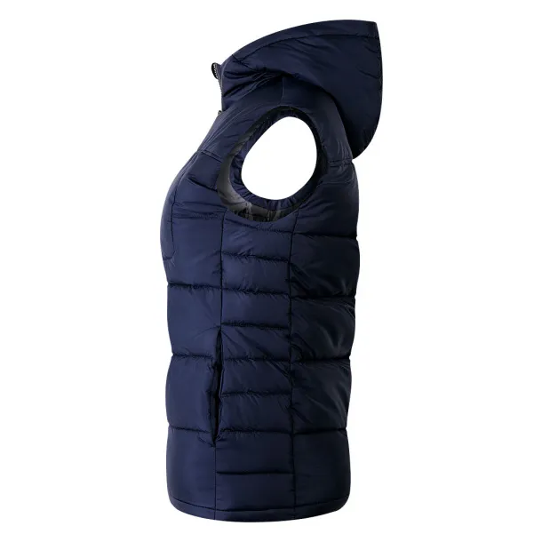 STORM LADY Hooded bodywarmer Blue