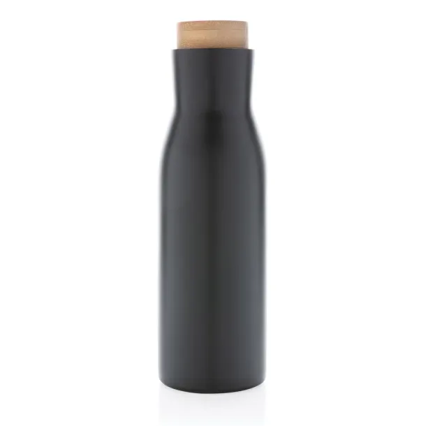  Clima leakproof vacuum bottle with steel lid - XD Xclusive Black 