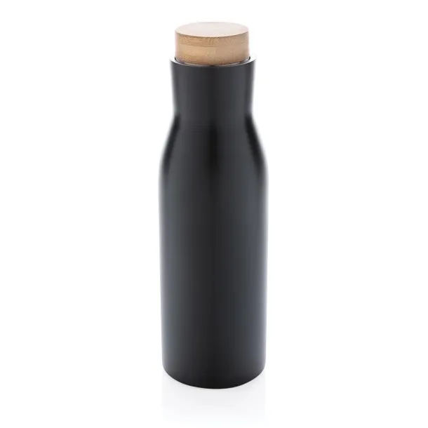  Clima leakproof vacuum bottle with steel lid - XD Xclusive Black 