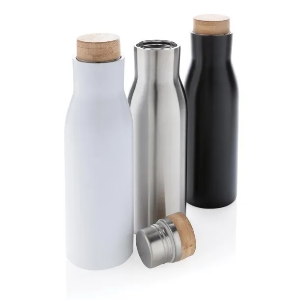  Clima leakproof vacuum bottle with steel lid - XD Xclusive Black 