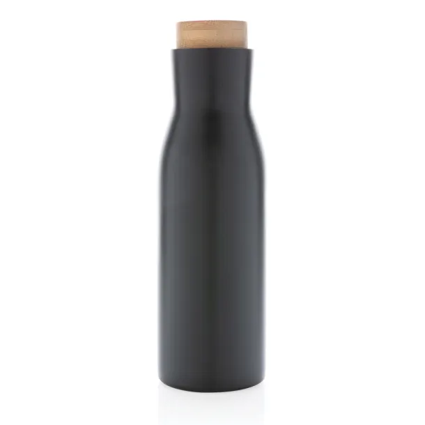  Clima leakproof vacuum bottle with steel lid - XD Xclusive Black 