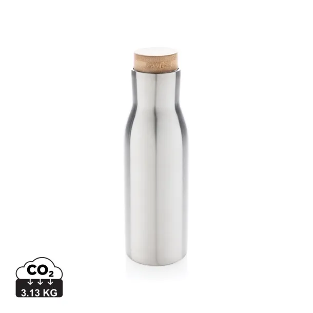  Clima leakproof vacuum bottle with steel lid - XD Xclusive Grey 