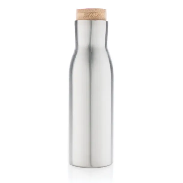  Clima leakproof vacuum bottle with steel lid - XD Xclusive Grey 