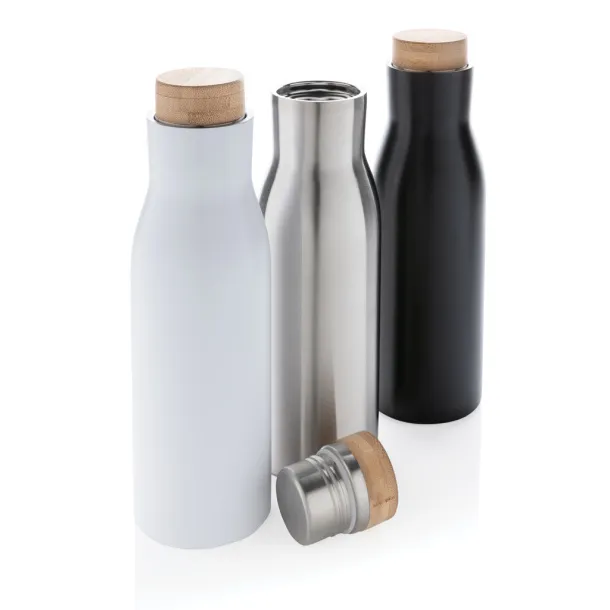  Clima leakproof vacuum bottle with steel lid - XD Xclusive Grey 