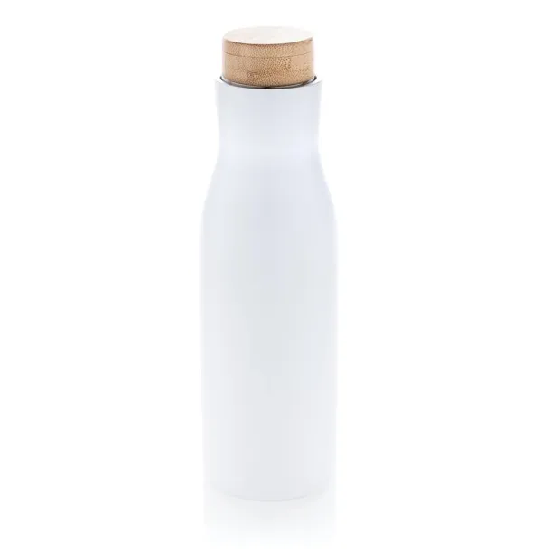  Clima leakproof vacuum bottle with steel lid - XD Xclusive White 