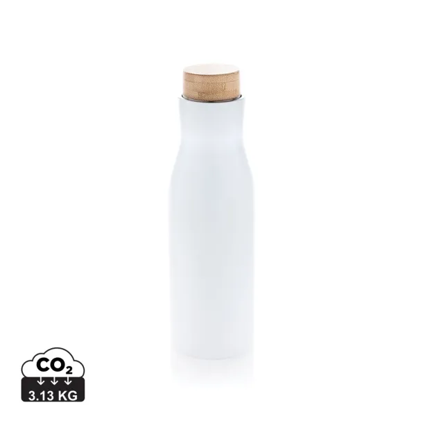  Clima leakproof vacuum bottle with steel lid - XD Xclusive White 