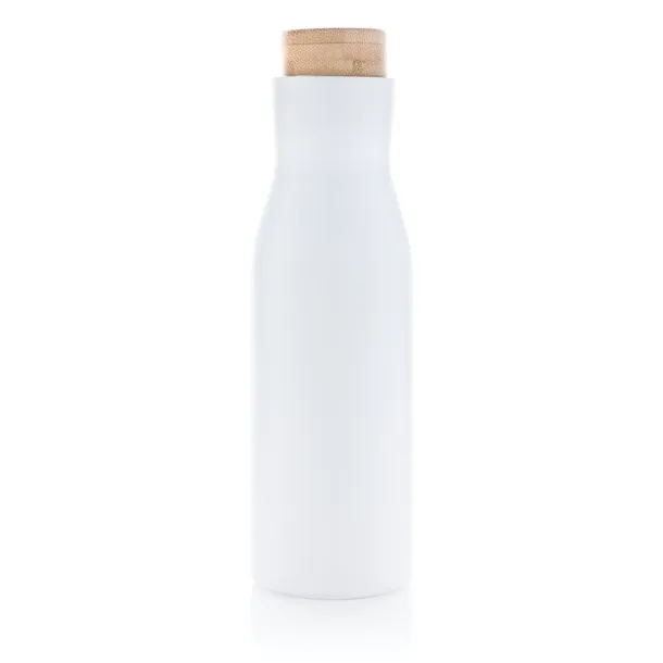  Clima leakproof vacuum bottle with steel lid - XD Xclusive White 